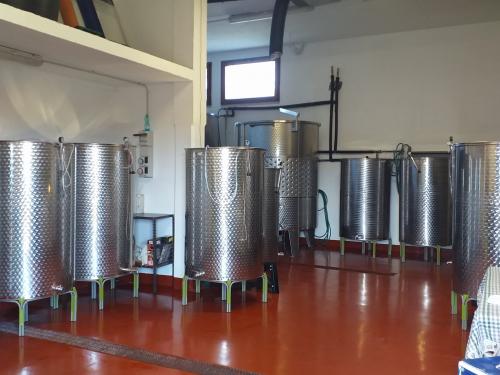 silos pour la production de vin à Dorgali