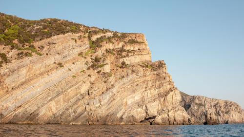 Coastal view of the mines