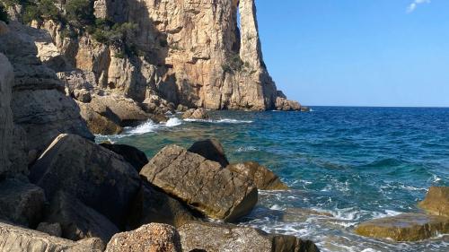 Rocky coast at Pedralonga