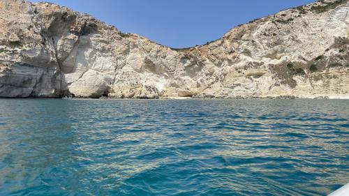 Sea and cliffs of the Cagliari coast