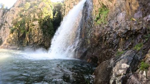 Piricanes Falls for guided canyoning experience