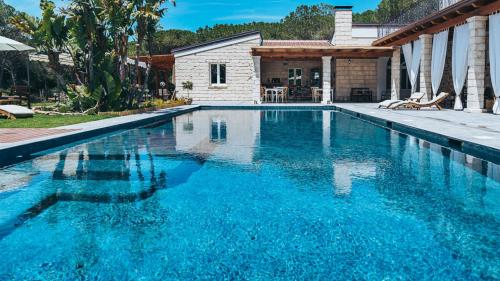 Swimming pool of a villa in Sorso