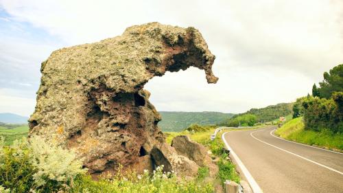 Besuch des Elefantenfelsens während einer Elektrofahrradtour 