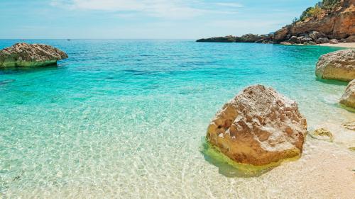 Cala dei Gabbiani beach in the Gulf of Orosei