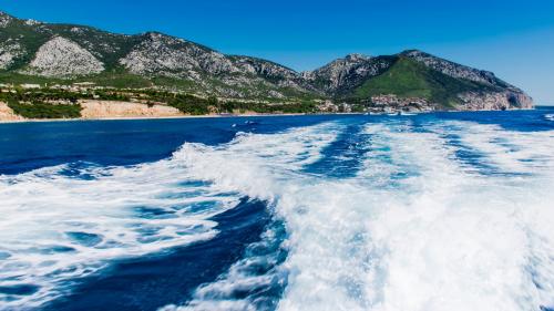 Costa del Golfo de Orosei en Cerdeña oriental