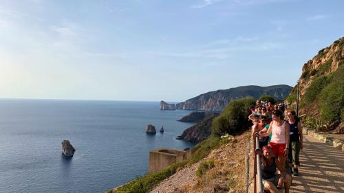 Percorso panoramico costiero tra Nebida e Masua nella Sardegna sud-occidentale